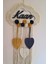 Doa Filstore Makrome Isme Özel Bulut Gökkuşağı El Yapımı Bebek Kapı Bebek Odası Bebek Duvar Süsü (35X75) 2