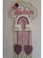 Doa Filstore Makrome Isme Özel Bulut Gökkuşağı El Yapımı Bebek Kapı Bebek Odası Bebek Duvar Süsü (35X75) 1