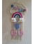 Doa Filstore Makrome Isme Özel Bulut Gökkuşağı El Yapımı Bebek Kapı Bebek Odası Bebek Duvar Süsü (35X75) 1