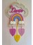 Doa Filstore Makrome Isme Özel Bulut Gökkuşağı El Yapımı Bebek Kapı Bebek Odası Bebek Duvar Süsü (35X75) 1