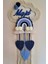Doa Filstore Makrome Isme Özel Bulut Gökkuşağı El Yapımı Bebek Kapı Bebek Odası Bebek Duvar Süsü (35X75) 1