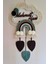 Doa Filstore Makrome Isme Özel Bulut Gökkuşağı El Yapımı Bebek Kapı Bebek Odası Bebek Duvar Süsü (35X75) 2