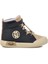Lacivert-Bej Unisex Bilek Boy Çocuk Sneaker Walkway 17-B 2