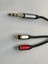 2 Metre 2 Rca 6.3 mm Stereo Kablo 2 Metre 6.3 mm 2 Rca Kablo 3