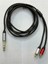 2 Metre 6.3 mm Stereo 2 Rca Kablo 2 Metre 2 Rca 6.3 mm Stereo Kablo 2
