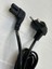90 Derece Televizyon Power Kablo 2.5 Metre L Teyp Power Kablo 3