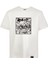 Basic Beyaz Relaxed Fit Unisex Pamuklu Tişört Gear 5 Anime Full Nakış Baskılı Anime 1
