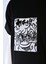 Basic Siyah Relaxed Fit Unisex Pamuklu Tişört Gear 5 Anime Full Nakış Baskılı Anime 5