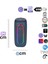 HP-S01 Taşınabilir Şarjlı Bluetooth Hoparlör 3000 Mah Rgb Aux.usb.tf 20W Rms Tws Type-C Şarj 4