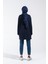 2255_REGLAN Kollu Minimal Baskılı Basic Oversize Rahat Kalıp Tesettür Tunik 5
