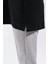 2255_REGLAN Kollu Minimal Baskılı Basic Oversize Rahat Kalıp Tesettür Tunik 5