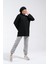 2255_REGLAN Kollu Minimal Baskılı Basic Oversize Rahat Kalıp Tesettür Tunik 2