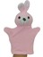 Tavşan Çocuk Interaktif El Kuklası Peluş Oyuncak 22CM (Yurt Dışından) 1