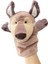 Ağız Açık Husky Çocuk Kukla Peluş Oyuncak Hediyesi 25CM (Yurt Dışından) 1