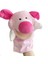 Ağız Açık Piglet Çocuk Kukla Peluş Oyuncak Hediyesi 25CM (Yurt Dışından) 1