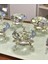 Dekoratif Kristal Ayaklı Kristal Elmas Sunumluk Kahve Yanı Gümüş 2