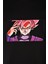 Unisex Loose Fit Siyah Dragon Ball Anime Nakışlı Rahat Kesim Tshirt 2