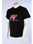 Unisex Loose Fit Siyah Dragon Ball Anime Nakışlı Rahat Kesim Tshirt 3