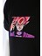 Unisex Loose Fit Siyah Dragon Ball Anime Nakışlı Rahat Kesim Tshirt 5