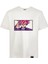 Unisex Loose Fit Beyaz Dragon Ball Anime Nakışlı Rahat Kesim Tshirt 1