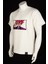 Unisex Loose Fit Beyaz Dragon Ball Anime Nakışlı Rahat Kesim Tshirt 3