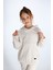 Çocuk Kapüşonlu Sweatshirt ve Kanguru Cepli Eşofman Altı 4