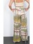 Batik Desenli Saten Pantolon 4