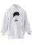 Unisex Premium Pamuk Beyaz Çınar Altı Çocuk Baskılı 3 Iplik Kapüşonlu Sweatshirt 1