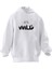 Unisex Premium Pamuk Beyaz Into Wild Baskılı 3 Iplik Kapüşonlu Sweatshirt 1