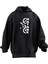 Unisex Premium Pamuk Siyah Mntbnk Bisiklet Baskılı 3 Iplik Kapüşonlu Sweatshirt 1