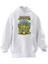 Unisex Premium Pamuk Beyaz Ninja Kaplumbağalar Poster Baskılı 3 Iplik Kapüşonlu Sweatshirt 1