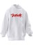 Unisex Premium Pamuk Beyaz Berserk Baskılı 3 Iplik Kapüşonlu Sweatshirt 1