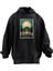 Unisex Premium Pamuk Siyah Olympos Turkey Baskılı 3 Iplik Kapüşonlu Sweatshirt 1