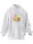 Unisex Premium Pamuk Beyaz Sünger Bob Sosis Kanka Baskılı 3 Iplik Kapüşonlu Sweatshirt 1