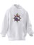 Unisex Premium Pamuk Beyaz Gemi Fener Baskılı 3 Iplik Kapüşonlu Sweatshirt 1