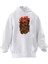 Unisex Premium Pamuk Beyaz Black Sabbath Desen Baskılı 3 Iplik Kapüşonlu Sweatshirt 1