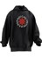 Unisex Premium Pamuk Siyah Red Hot Chılıpeppers Baskılı 3 Iplik Kapüşonlu Sweatshirt 1
