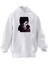 Unisex Premium Pamuk Beyaz Jhin Lol Adc Baskılı 3 Iplik Kapüşonlu Sweatshirt 1