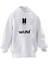 Unisex Premium Pamuk Beyaz Bts Insanlar Baskılı 3 Iplik Kapüşonlu Sweatshirt 1