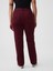 Kadın Bordo High Rise Corduroy '90S Straight Pantolon 4