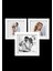 3 Adet 20X20 Çerçeve - Mdf Çerçeve - Fotoğraf Çerçevesi - Kare Çerçeve 1