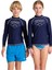 006296710 Rash Vest L/s Graphic Erkek Çocuk Yüzücü Tişörtü 5