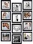 12 Adet 25X25 Çerçeve - Mdf Çerçeve - Fotoğraf Çerçevesi - Kare Çerçeve 1