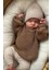 Unisex Kahverengi Bebek Çocuk Triko Kazak Bluz Üst 1