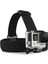 Aksiyonbutik GoPro Uyumlu Kafa Bandı Head Strap Kaymaz Silikon Yapı ile Ekstrem Sporlar İçin 1