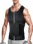 Erkek Kadın Vücut Şekillendirici Sauna Yeleği Kemerli Toparlayıcı Korse Üst Karınzayıflama Shapewear Yağyakma Spor Yeleği 1
