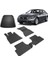 BMW 5 Seri F10 2013-2016 4.5D Havuzlu Paspas ve Rizline 3D Bagaj Havuzu Siyah 1