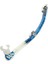Alpha Ultra Dry Şnorkel Clear-Blue-Lıght Blue 1