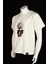 Anime Unisex Kısa Kollu Beyaz Loose Fit %100 Nakışlı Işlemli Gojo Satoru Tişört 3