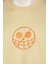 Unisex Basic Kısa Kollu Bej Tişört %100 Nakışlı One Piece Anime Relaxed Fit Pamuklu Tshirt 3